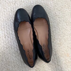 Black flats size 39